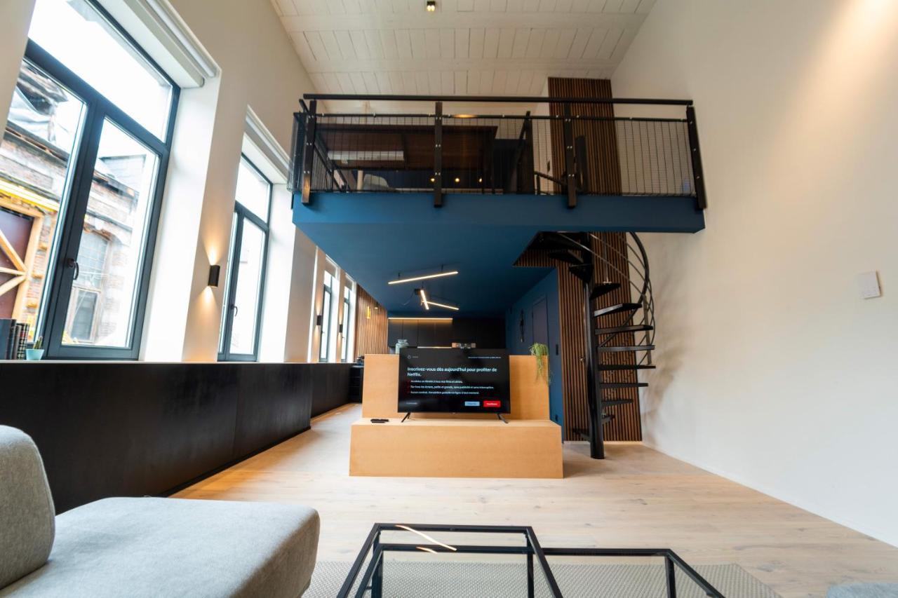 Atypique LOFT Mons City Center Extérieur photo