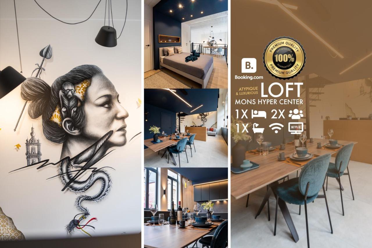 Atypique LOFT Mons City Center Extérieur photo
